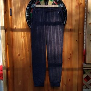 Gray black boys sweat pants